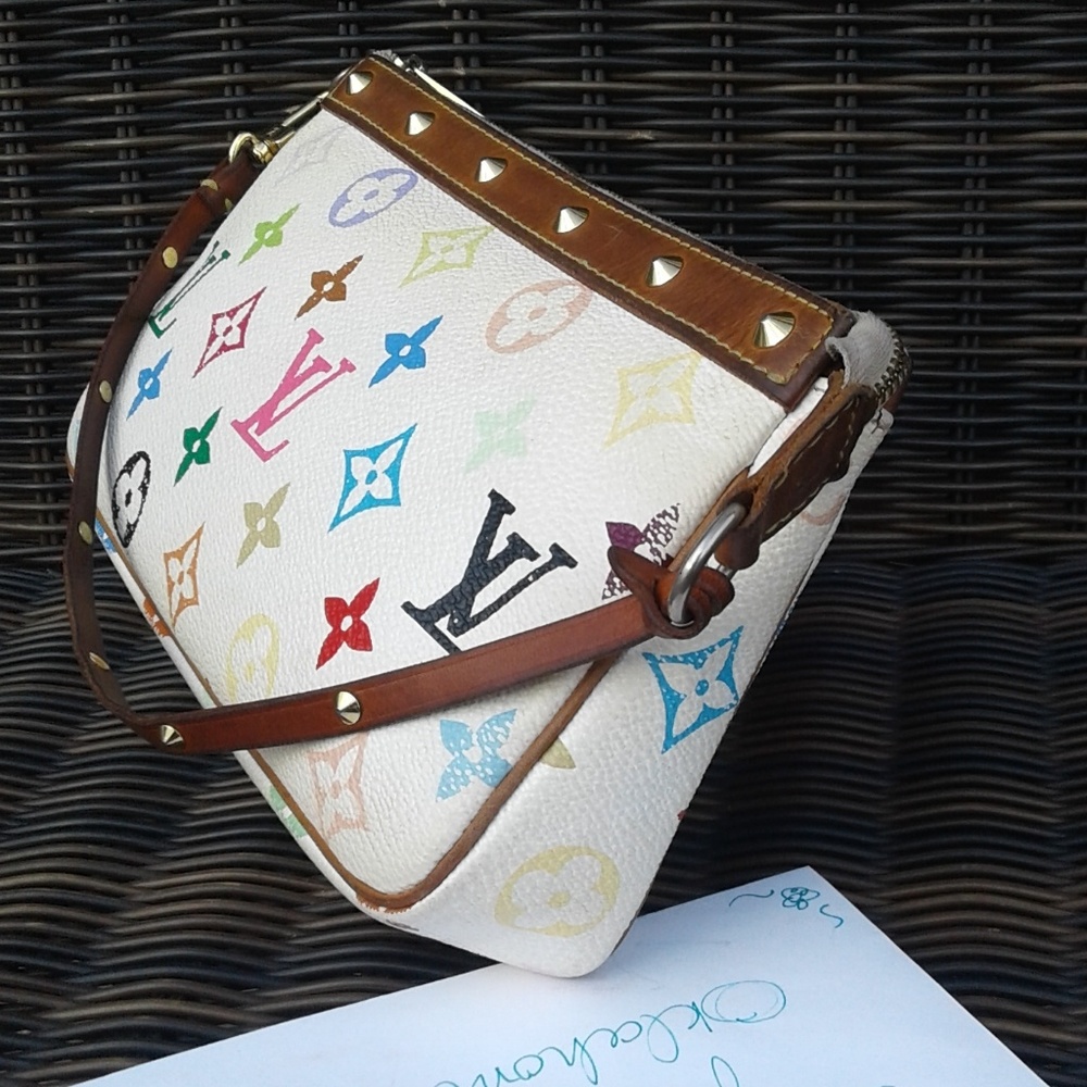 Authentic Multicolor Louis Vuitton pouchette